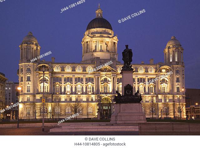 Port of Liverpool Building, Liverpool, Merseyside, England, Europe, Great Britain