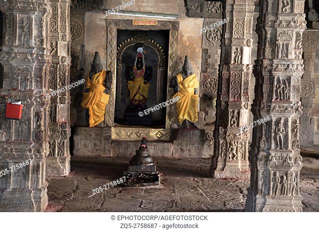 Goddess Perinayaki cell, Airavatesvara Temple, Darasuram, Tamil Nadu, India