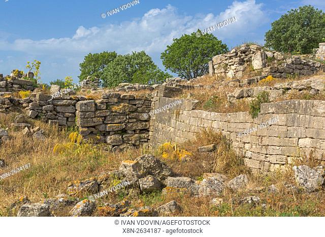 Ruins of ancient Troy, Canakkale Province, Turkey