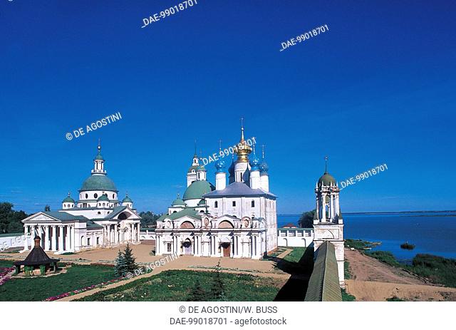 Monastery of St Jacob Saviour, founded in 14th century, on Lake Nero, Rostov, Russia