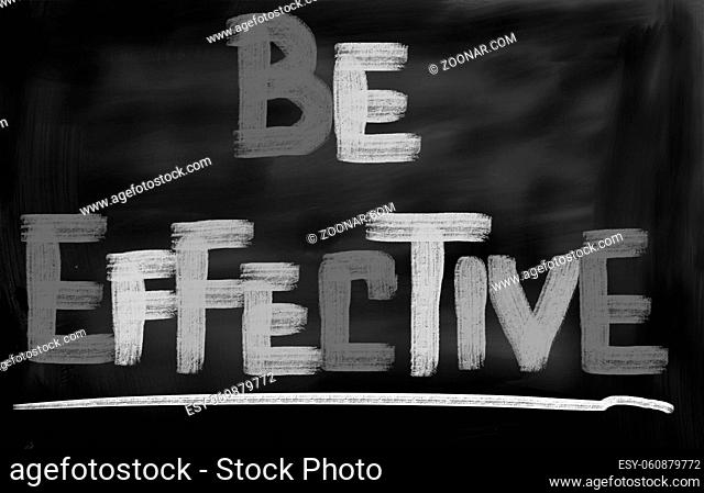 Be Effective Concept
