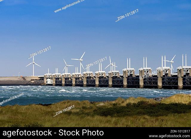 Sturmflutwehr, Deltawerke, Zeeland, Holland, Niederlande | Deltawerke, Zeeland, Netherlands