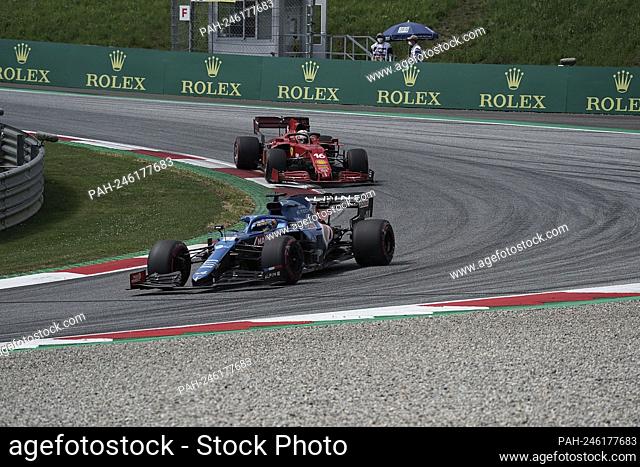 June 26th, 2021, Red Bull Ring, Spielberg, Formula 1 BWT Grosser Preis der Steiermark 2021, in the picture Fernando Alonso (ESP # 14), Alpine F1 Team