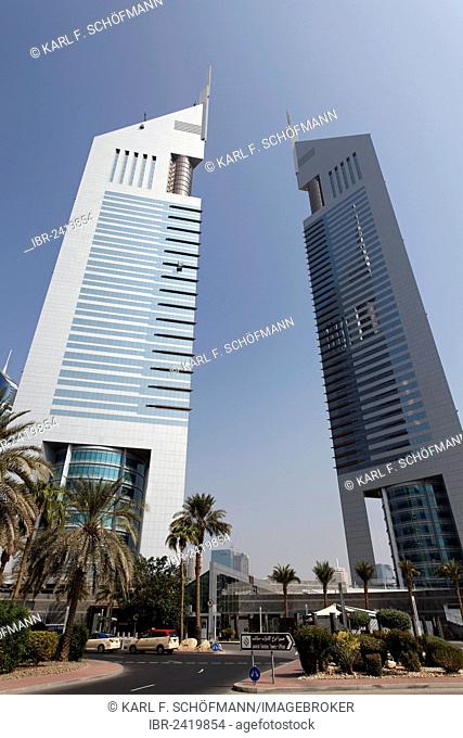 Jumeirah Emirates Towers, Sheikh Zayed Road, Dubai, United Arab Emirates, Middle East, Asia