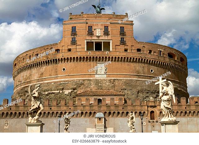 Castel Sant'Angelo in Rome Italy