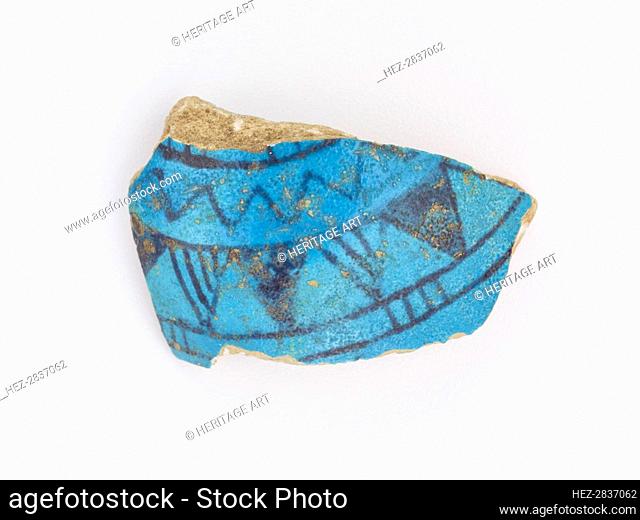 Fragment, New Kingdom, 1196-1070 BCE. Creator: Unknown