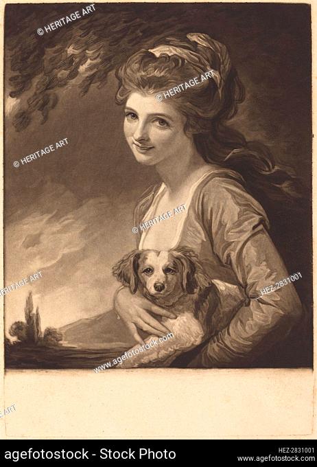 Lady Hamilton as Nature, published 1784. Creator: John Raphael Smith