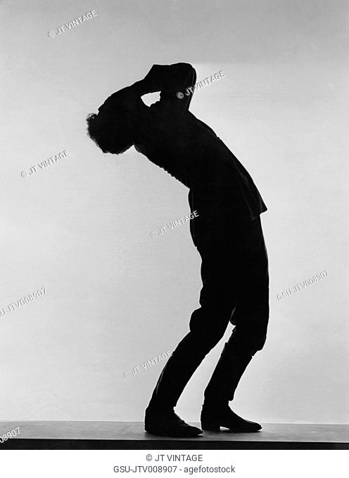 Phillips Holmes, Silhouette Portrait for the Film, Broken Lullaby, Paramount Pictures, 1932