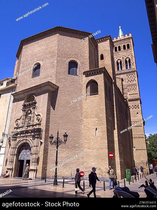 Iglesia de San Gil. Zaragoza. Aragón. España