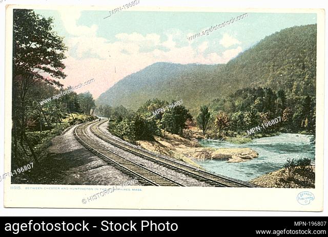 Between Chester and Huntington, Berkshire Hills, Mass. Detroit Publishing Company postcards 11000 Series. Date Issued: 1898 - 1931 Place: Detroit Publisher:...