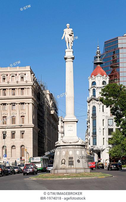 Plaza Lavalle, General Juan Lavalle Column, Buenos Aires, Argentina, South America