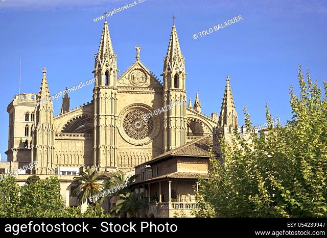 Catedral de Mallorca , siglo. XIII a siglo. XX . Palma. Mallorca. Islas Baleares. Spain