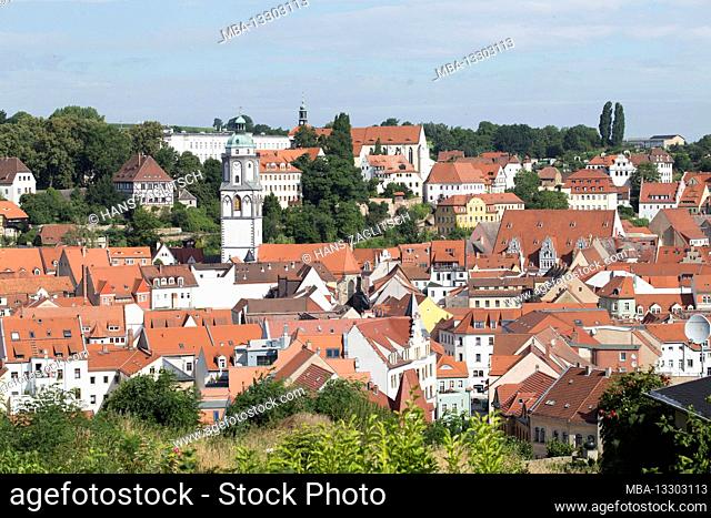 Old town and Frauenkirche, Meissen