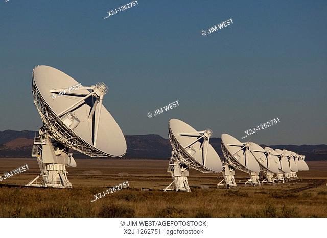 Datil, New Mexico - The Very Large Array radio telescope consists of 27 large dish antennas on the Plains of San Agustin in western New Mexico  The facility is...
