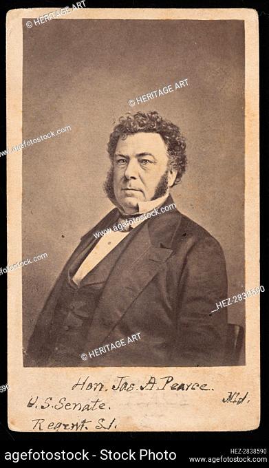 Portrait of James Alfred Pearce (1805-1862), Before 1862. Creator: Edward Anthony