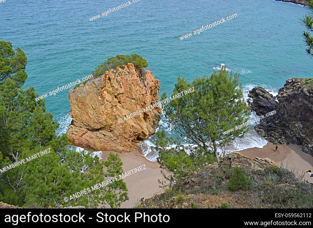 Beaches and coves of Begur, Gerona Catalonia Spain