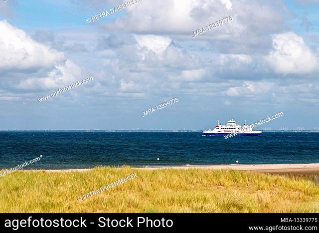 The Sylt ferry from List, Sylt Island, Germany, Europe, Editorial use only