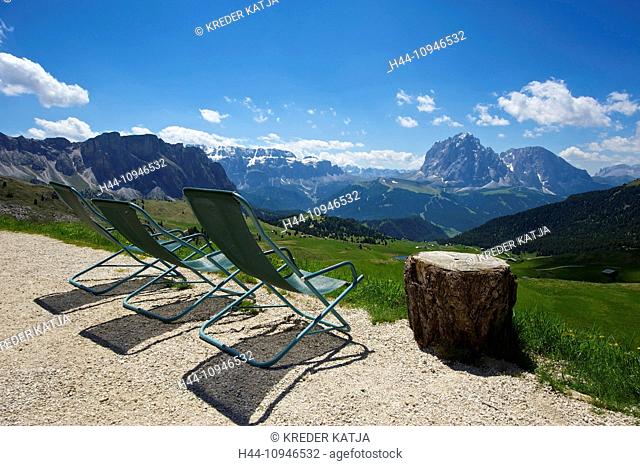 South Tirol, Italy, Europe, Dolomites, mountain landscape, mountains, scenery, nature, Grödnertal, Val Gardena, Seceda, outside, day, Trentino