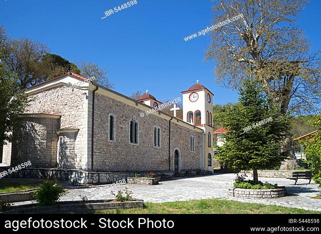 Church, Saint Nicolaos, Manesi, Achaia, Peloponnese, Greece, Europe
