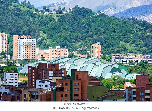 Panoramic of the City of Medellin, Antioquia, Colombia