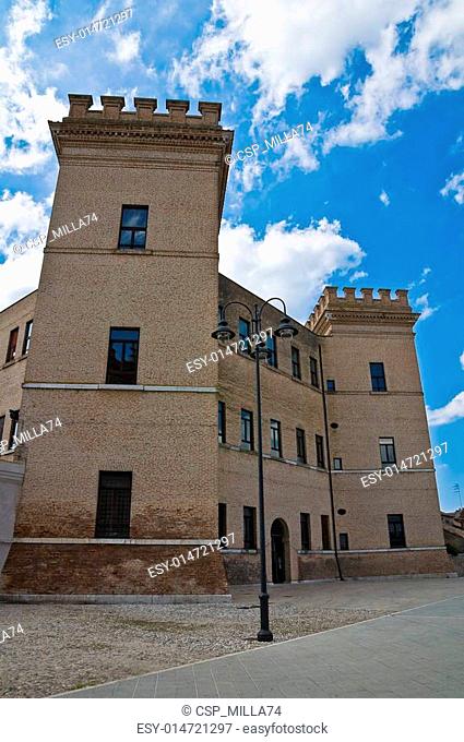 Castle of Mesola. Emilia-Romagna. Italy