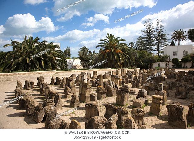 Tunisia, Tunis, Carthage, remnants of Punic Naval Port