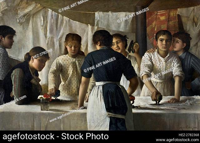 Laundresses, 1882. Creator: Petiet, Marie (1854-1893)