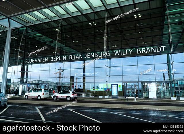 Berlin Brandenburg Airport BER in Berlin - travel photography