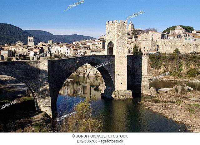 Besalú. Girona province. Catalunya, Spain