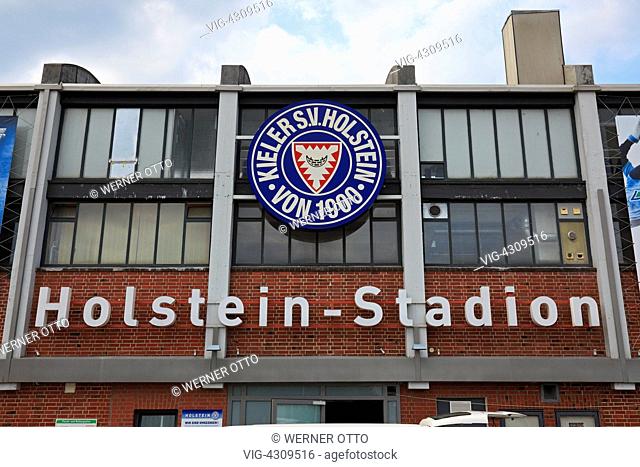 D-Kiel, Kiel Fjord, Baltic Sea, Schleswig-Holstein, sports, football, Regionalliga Nord, Holstein Stadium, home ground of Holstein Kiel - Kiel