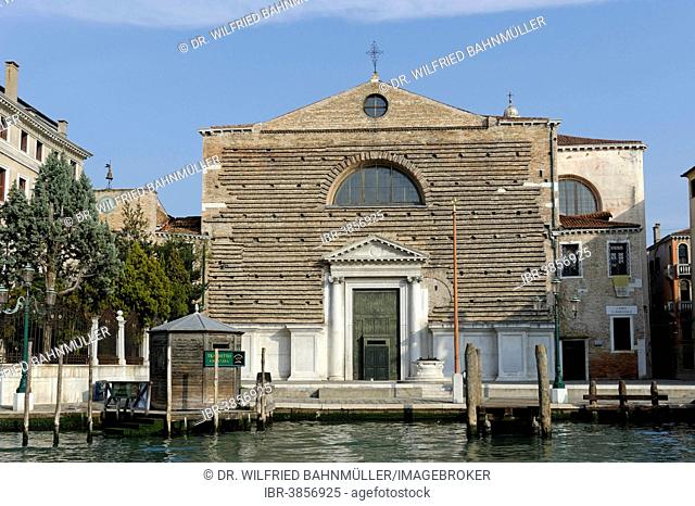 Church of San Marcuola, Grand Canal, Cannaregio, Venice, Veneto, Italy