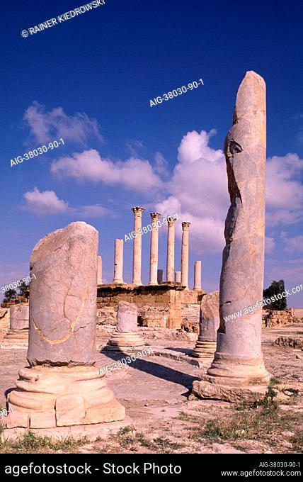 Thuburo Majus, Roman Siedlung Colonia Julia - Tunisia