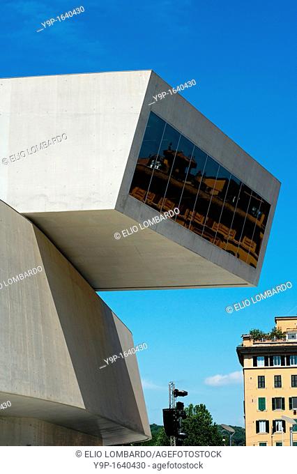 MAXXI National Museum of 21st Century Arts, Rome, Italy