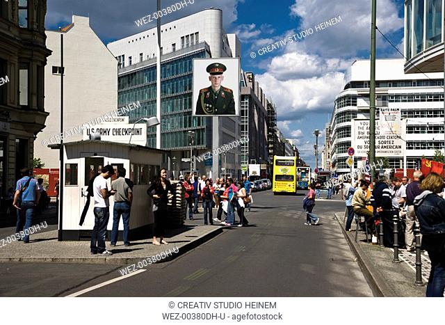 Germany, Berlin, Checkpoint Charlie