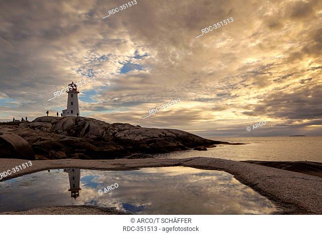 Lighthouse, Peggys Cove, Nova Scotia, Canada