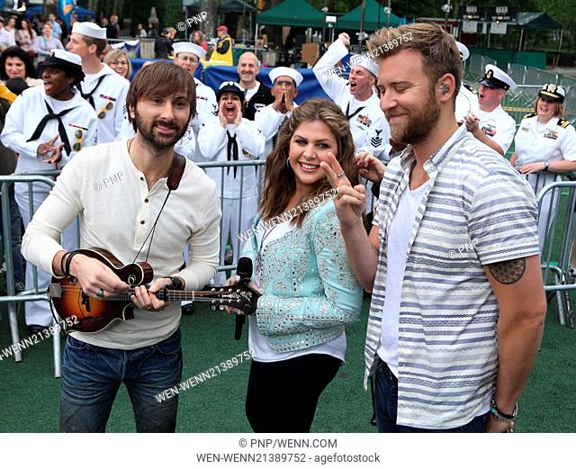 GMA presents Lady Antebellum for the 2014 Summer Concert series at Rumsey Playfield/SummerStage in Central Park Featuring: Lady Antebellum, Dave Haywood