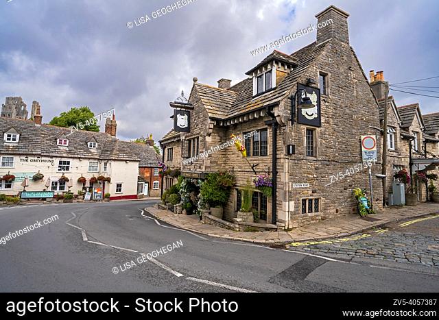 The Bankers Arms, Corfe Castle, Corfe, Wareham, Dorset, England, Uk