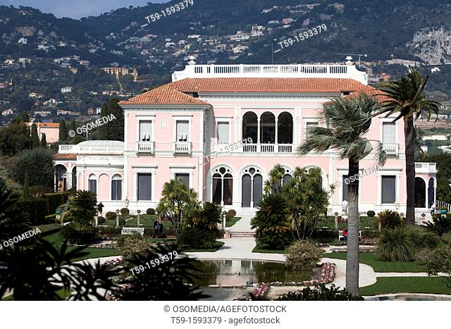 Garden of Villa Rothschild, St  Jean Cap, Cote d Azur