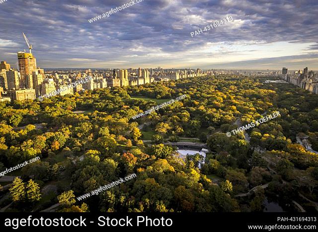 The Manhattan New York skyline and view of Central Park. - new York/Vereinigte Staaten