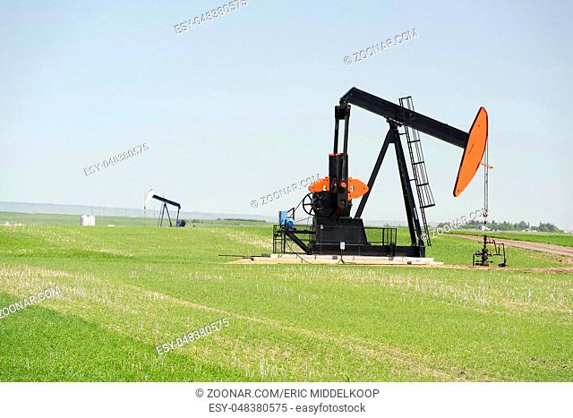 Oil pumps, Alberta, Canada