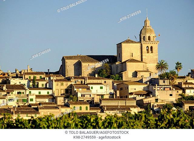 iglesia de San Bartolomé , Montuiri, Es Pla de mallorca, Majorca, Balearic Islands, Spain