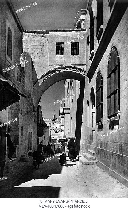 Ecce Homo Arch in the Via Dolorosa, Jerusalem