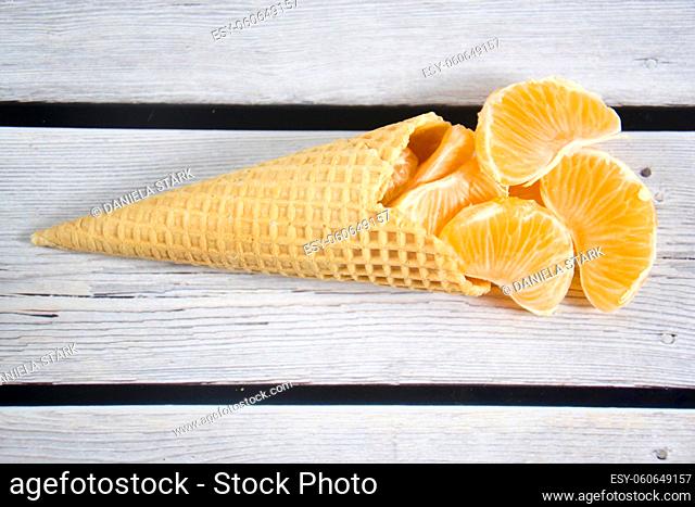 tangerine ice cream