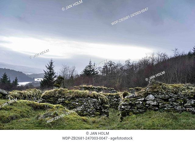 Haunting remains of Arichonan Township, a Cleared village in the Highlands of Scotland