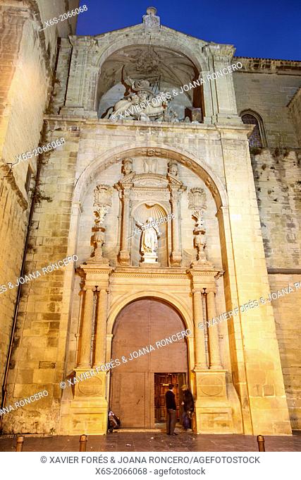 St. James way, Church of Santiago El Real at Logroño, La Rioja, Spain