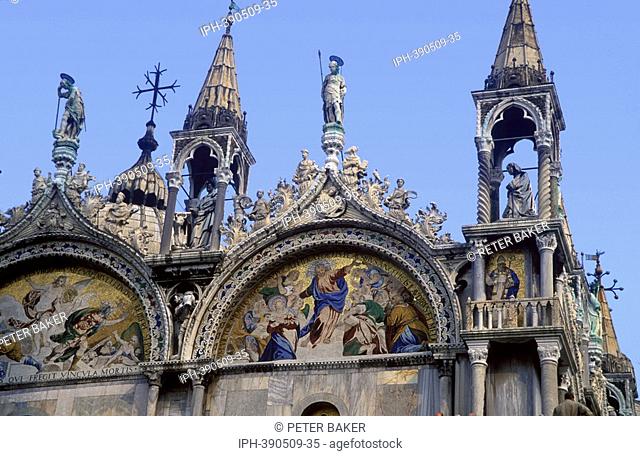 Venice - Facade of St Mark s Cathedral