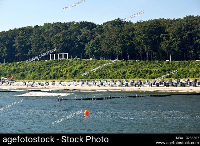 Koserow Beach, Usedom Island, Mecklenburg-Western Pomerania, Germany