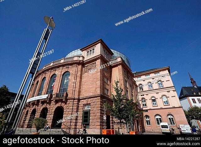 Germany, Rhineland-Palatinate, Mainz, Gutenbergplatz, State Theater Great House