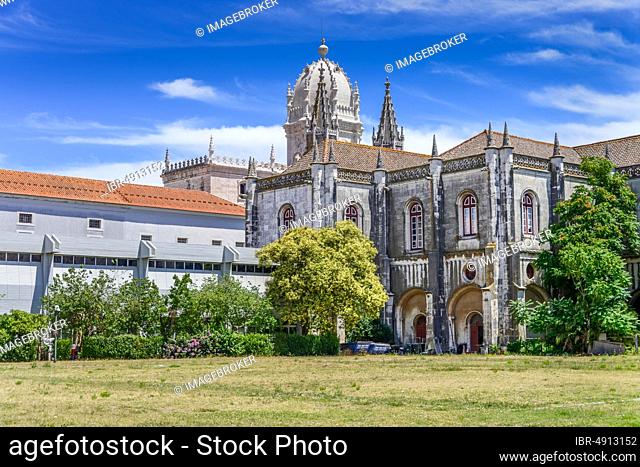 Mosteiro dos Jeronimos Monastery, Belem, Lisbon, Portugal, Europe