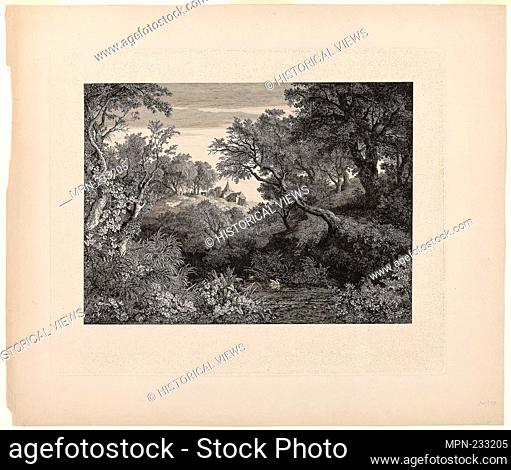 The Large German Landscape - 1841 - Johann Wilhelm Schirmer German, 1807-1863 - Artist: Johann Wilhelm Schirmer, Origin: Germany, Date: 1841